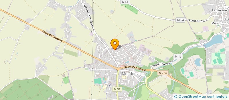 localisation de l'entreprise SAS HPGS à MONDONVILLE