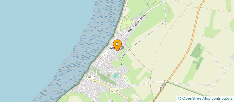 localisation de l'entreprise SAS HRB  AULT