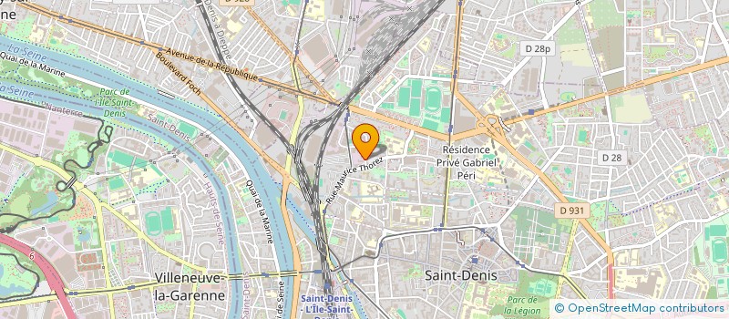 localisation de l'entreprise SAS HURAN ESPACES VERTS à SAINT-DENIS