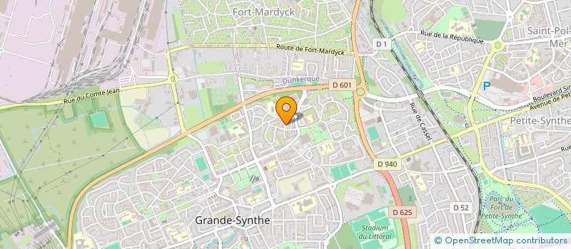 localisation de l'entreprise SAS HUT&CO  GRANDE-SYNTHE