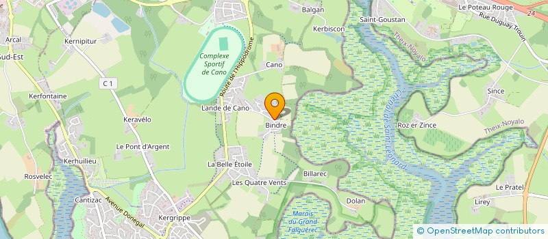 localisation de l'entreprise SAS HYPERION CONNECT à SENE