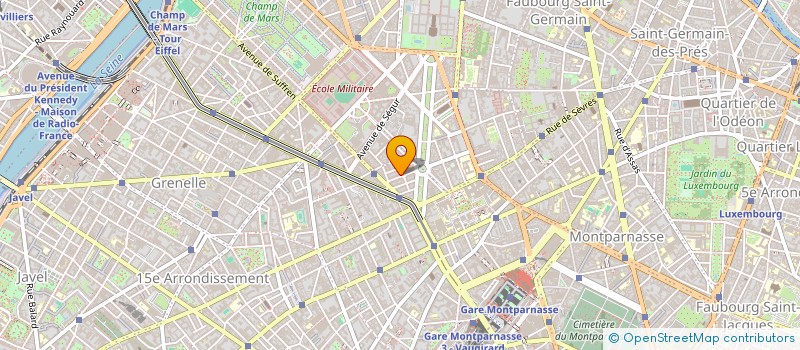 localisation de l'entreprise SAS IBC CREATION  PARIS