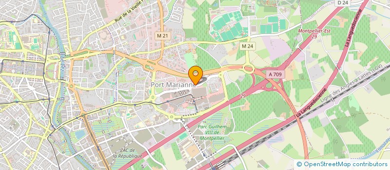 localisation de l'entreprise SAS IDATE à MONTPELLIER