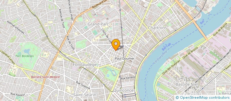localisation de l'entreprise SAS IDEAL à BORDEAUX