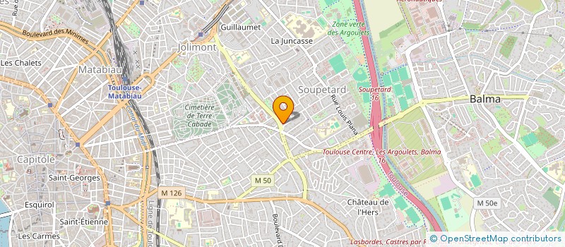 localisation de l'entreprise SAS IDEAL à TOULOUSE