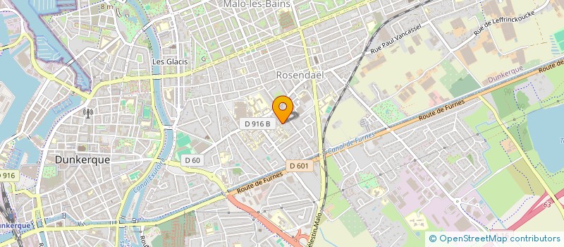 localisation de l'entreprise SAS IDJ à DUNKERQUE