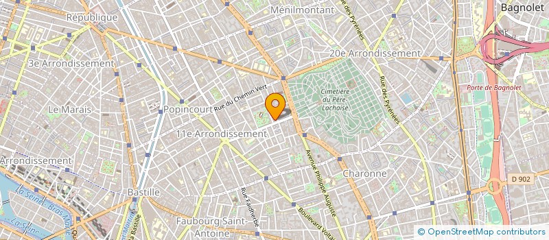 localisation de l'entreprise SAS IDR  PARIS