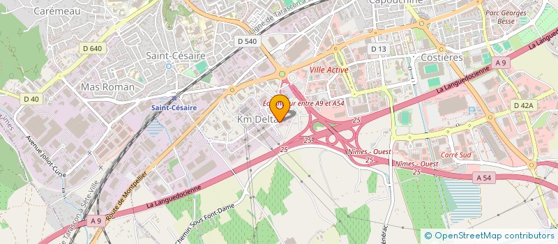 localisation de l'entreprise SAS IFD LEAD  NIMES