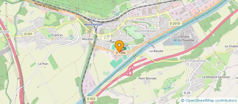 localisation de l'entreprise SAS IL BRIGANTE  MONTMELIAN