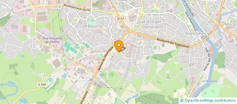 localisation de l'entreprise SAS ILC MALLET PROUX à LAVAL
