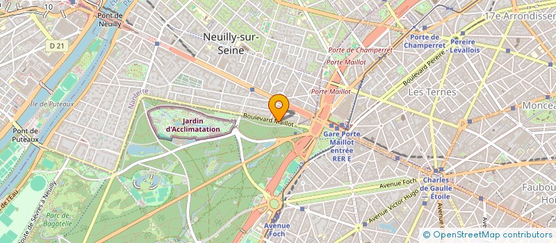localisation de l'entreprise SAS IMAGERIE MEDICALE TETE ET COU  NEUILLY-SUR-SEINE