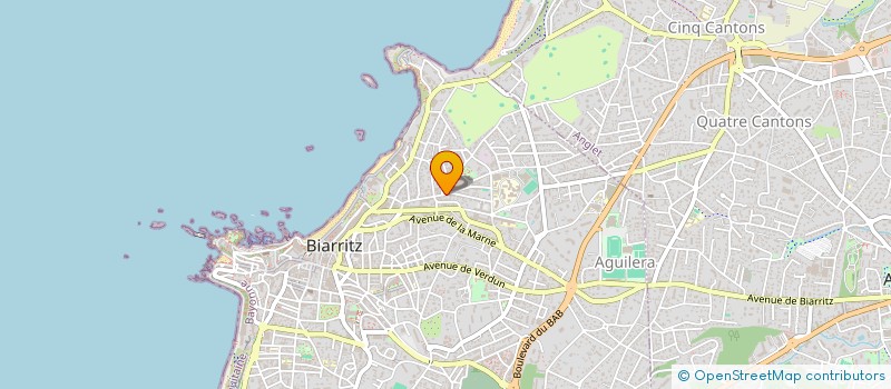 localisation de l'entreprise SAS IMC à BIARRITZ