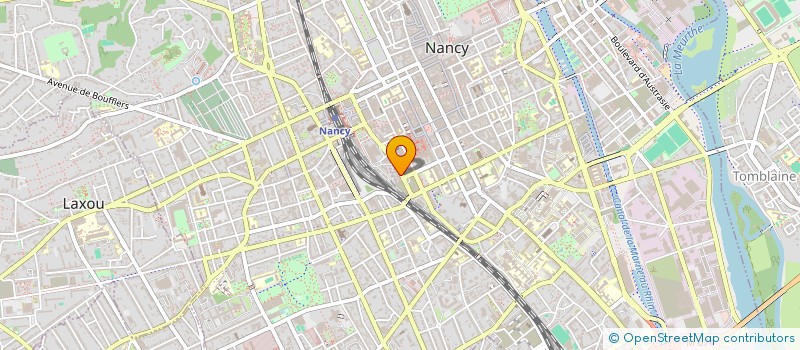 localisation de l'entreprise SAS IMMO BS  NANCY