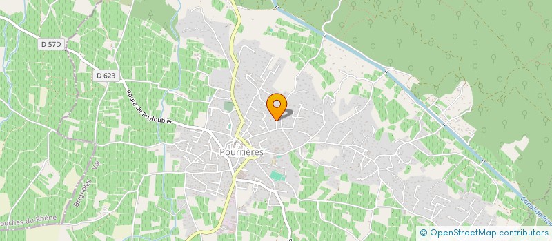 localisation de l'entreprise SAS IMMO DEL-BAR  POURRIERES