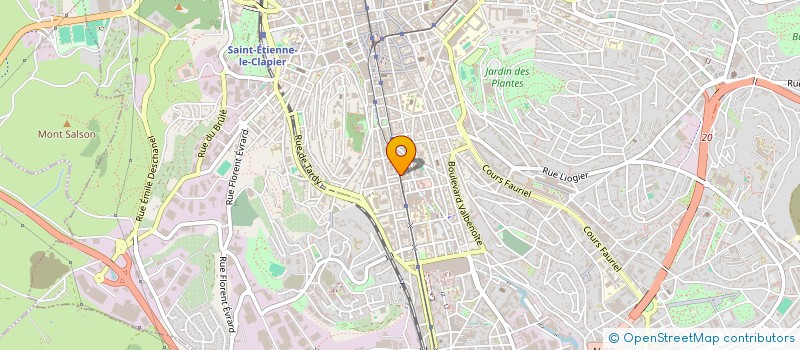 localisation de l'entreprise SAS IMMO ROCHE  SAINT-ETIENNE