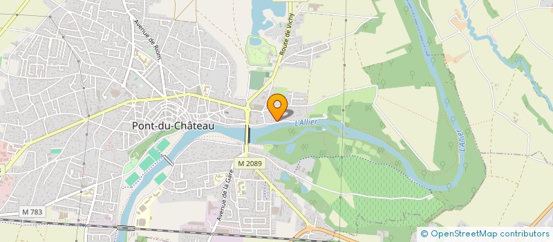 localisation de l'entreprise SAS IMMO SDS  PONT-DU-CHATEAU