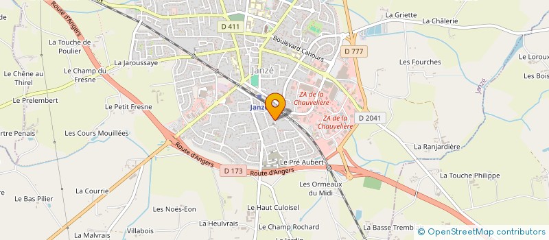 localisation de l'entreprise SAS IMMO V&P  JANZE