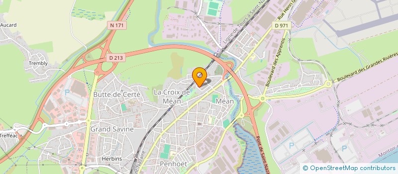 localisation de l'entreprise SAS IMMOBILIERE SEBAN  DONGES