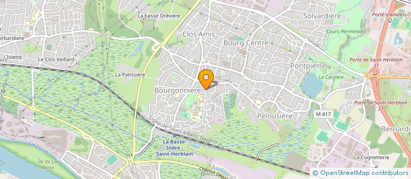 localisation de l'entreprise SAS IMMOFLIX  SAINT-HERBLAIN