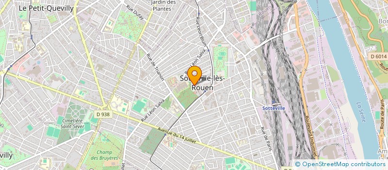 localisation de l'entreprise SAS IMMOLIA  SOTTEVILLE-LES-ROUEN