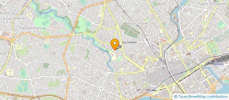 localisation de l'entreprise SAS IMMOVAL RENDEMENT 1  NANTES