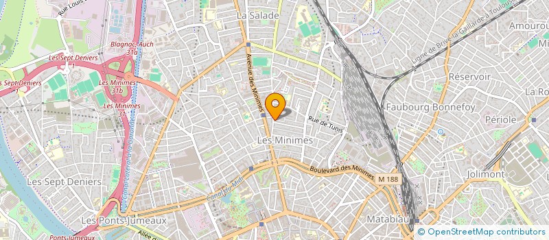 localisation de l'entreprise SAS IMO BAT 31 à TOULOUSE