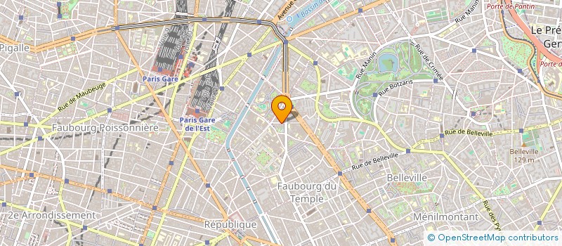 localisation de l'entreprise SAS IMPRESSIONS JAURES à PARIS