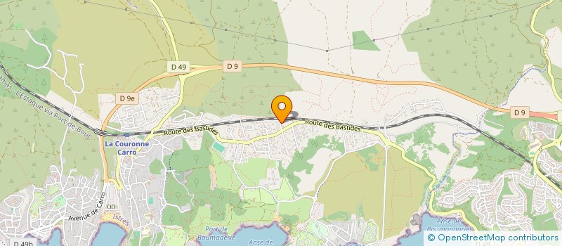 localisation de l'entreprise SAS INAX  MARTIGUES