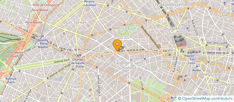 localisation de l'entreprise SAS INFLUENCE  PARIS