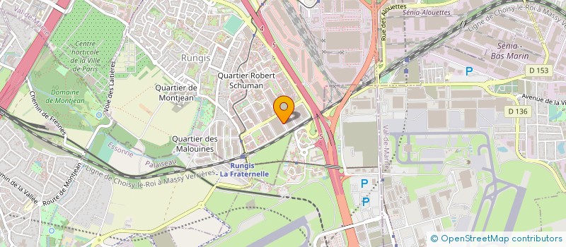 localisation de l'entreprise SAS INFUSEO à CHEVILLY-LARUE