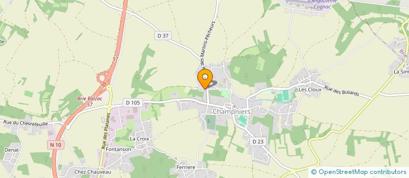 localisation de l'entreprise SAS INGENIERIE SERVICES ET CONSTRUCTIONS TECHNIQUES à ANGOULEME