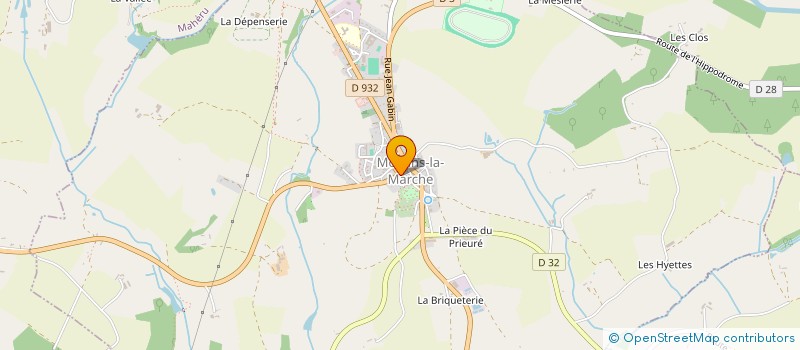 localisation de l'entreprise SAS INGINESS à MOULINS-LA-MARCHE