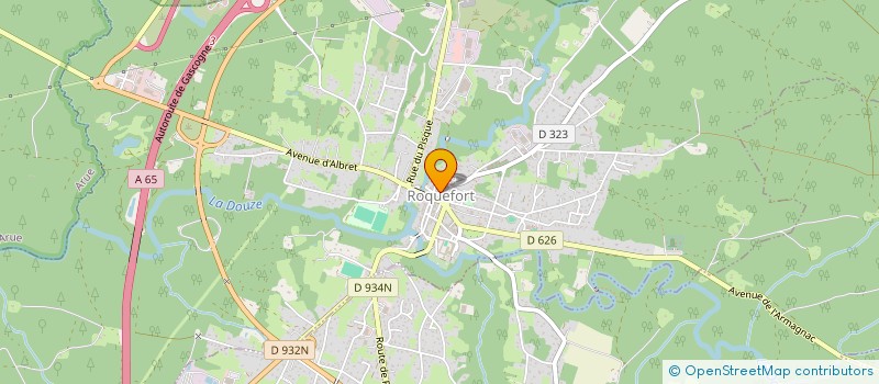 localisation de l'entreprise SAS INSIGHT à ROQUEFORT