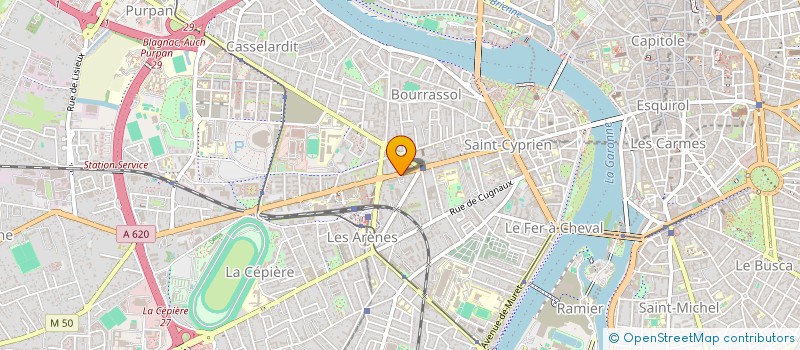 localisation de l'entreprise SAS INSTITUT CARAMEL à TOULOUSE