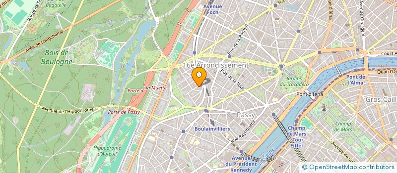 localisation de l'entreprise SAS INSTITUT DES POLITIQUES LOCALES  PARIS