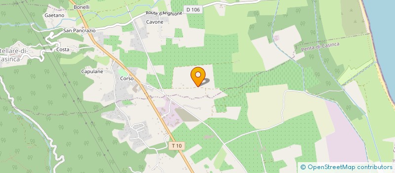 localisation de l'entreprise SAS IPF MATERIAUX à PENTA-DI-CASINCA