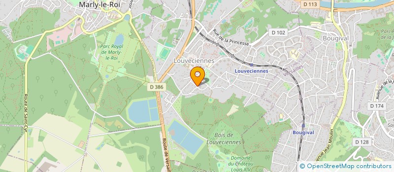 localisation de l'entreprise SAS IPSOD INTERNET PROTOCOL SERVICES ON-DEMANDE SOCIETE NOUVELLE à LOUVECIENNES