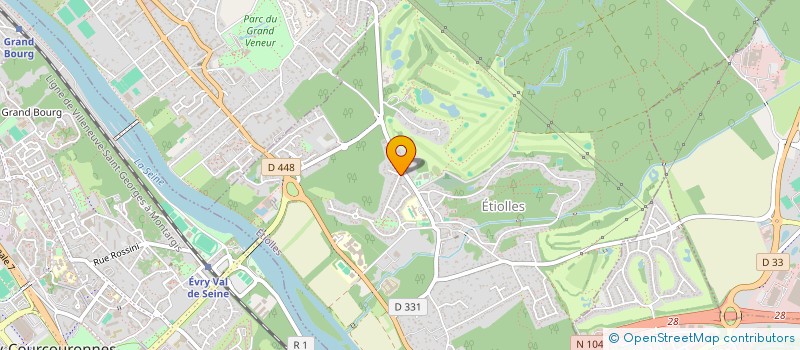 localisation de l'entreprise SAS IRY  ETIOLLES