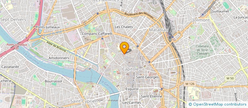 localisation de l'entreprise SAS ISHAAC à TOULOUSE