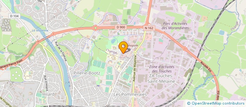 localisation de l'entreprise SAS ISOL FRANCE à CHANGE