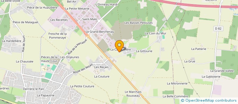 localisation de l'entreprise SAS ITTEO  ESVRES