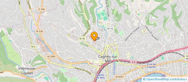 localisation de l'entreprise SAS IVARSSON INTERNATIONAL REAL ESTATE à CAGNES-SUR-MER