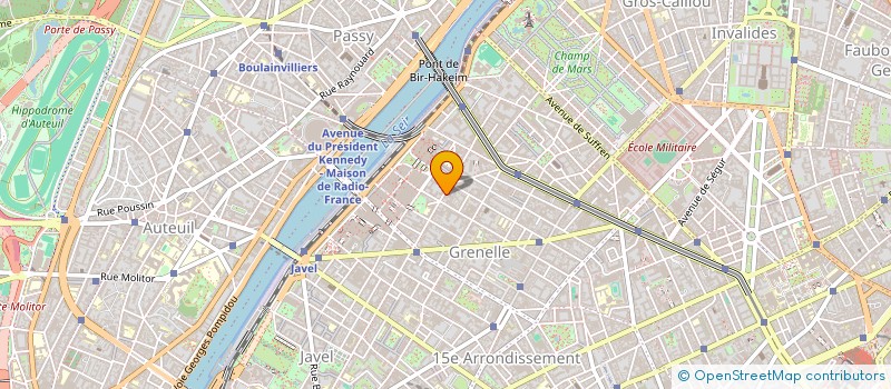 localisation de l'entreprise SAS IVRY-PAUL VAILLANT COUTURIER  PARIS