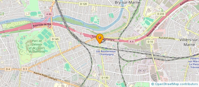 localisation de l'entreprise SAS IWANTZZ  CHAMPIGNY-SUR-MARNE