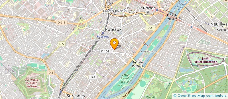 localisation de l'entreprise SAS IZMIR  PUTEAUX