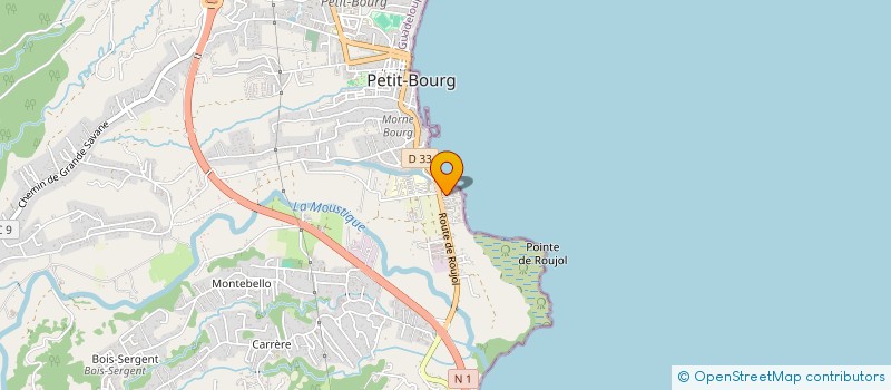 localisation de l'entreprise SAS J'MY DESIGN  PETIT-BOURG