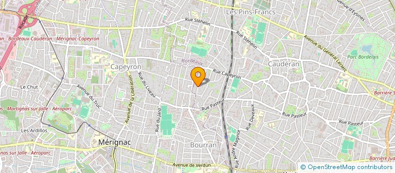 localisation de l'entreprise SAS J2F PATRIMOINE  BORDEAUX