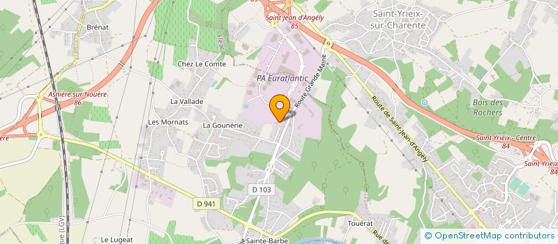 localisation de l'entreprise SAS JACQUES AMBLARD à FLEAC