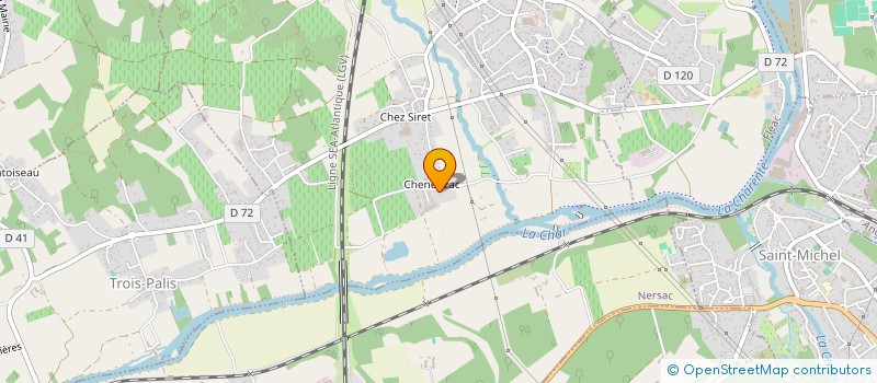 localisation de l'entreprise SAS JADE à LINARS
