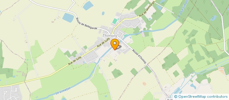 localisation de l'entreprise SAS JADES à THIMORY